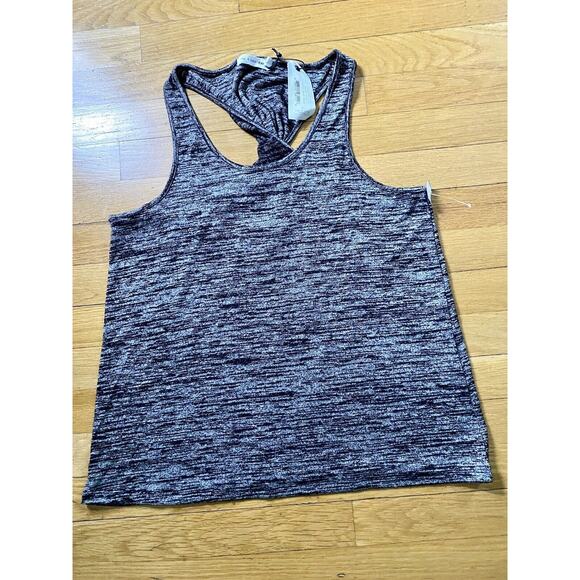 Rag & Bone Womens Black Heather Twist Back Tank Top Size Sm w262C016A NWT - Picture 1 of 10